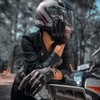 Harssidanzar Women's Motorcycle Gloves, Motorcycle Gloves, Road Racer, Bicycle Climbing,