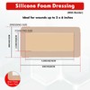 FRESINIDER 4" x 8" Pack of 5 Silicone Foam Wound