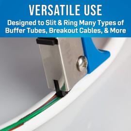 Jonard JIC-4377 Fiber Optic Cable Jacket Slit & Ring Tool