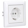 Complete Set GIRA Standard 55 Frame, Single – Pure White,