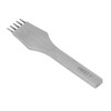 Leather Pricking Iron Round Cutting Mirror Polished High Speed Steel