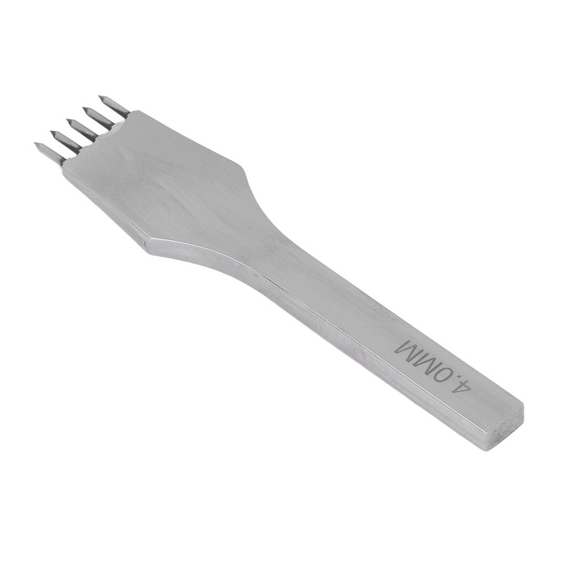 Leather Pricking Iron Round Cutting Mirror Polished High Speed Steel