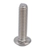 100Pcs Button Head Socket Caps Screws M4 Galvanized Steel for