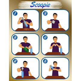 NoBrand Plastic Measuring Scoop with Funnel (6.5 cc | 1 1/3 Teaspoon | 6.5 mL) Measuring