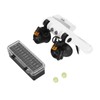 Head Mount Magnifier with LED Light, Hands Free Headband Magnifying