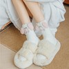 Benefeet Sox Cute Dog Fuzzy Socks for Women Girls Fluffy