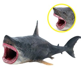 Shark Model Toy, Simulation Miniature Animal Toy, Giant Shark Figure, Sea Creature Toy, Decorative Collection Gift for Children