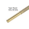 sourcing map 2pcs Diamond Chainsaw File 5/32"(4mm) Round Cut Sharpen