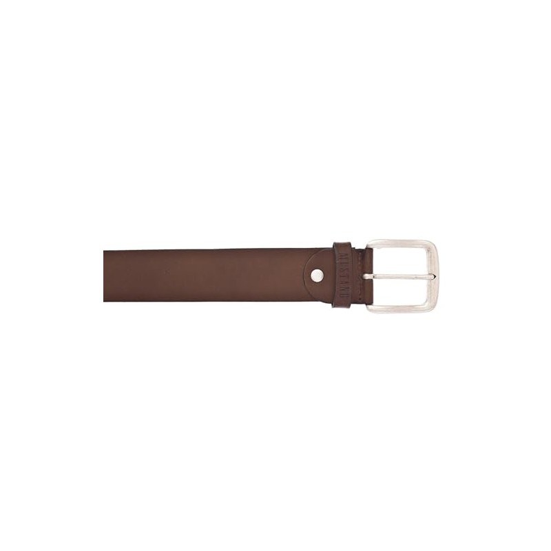 MUSTANG MG2118L15 Men's Leather Belt 40 mm Black Brown 80-115