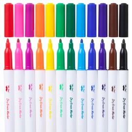Mr. Pen- Dry Erase Markers, 12 Pack, Assorted Colors, White Board Markers Dry Erase Pens, Whiteboard Markers