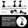 2 Sets Acrylic Nail Art Holder Practice Display Stand with