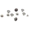30 piezas Nuevos Botones Linguales Dentales Redondos Base Materiales Dentales