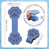 ALEACAR Magnetic Leather Bookmarks for Reading, Cute Dog Paw Shape