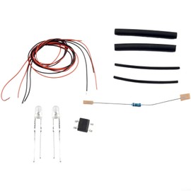 Realistic Fire Flicker Module, Red LED Fire Kit, Bring Life to Your Model Buildings