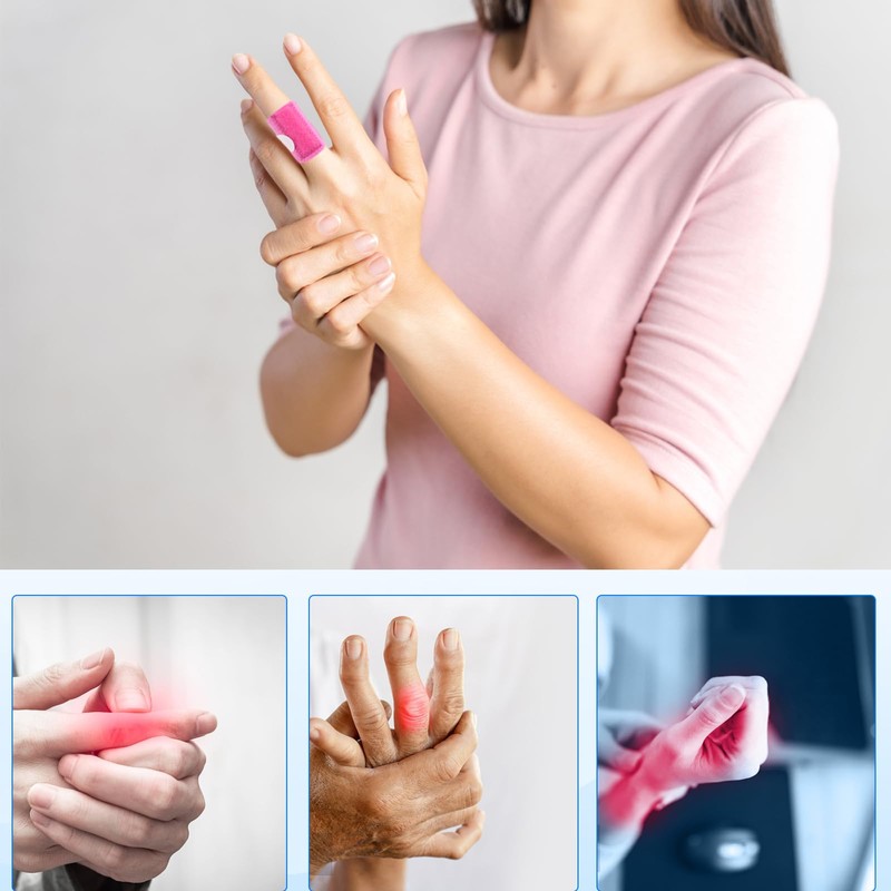 Finger Splint Finger Splint Pack of 5 Adjustable Finger Splint