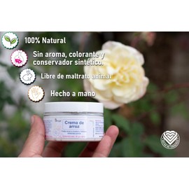 Crema Facial Arroz Aclara Hidrata Suaviza Arrugas y Manchas 90g