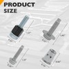 CHENACC Sidestep Hardware Mounting Kit for 2013-2019 Dodge RAM 1500