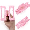 Large Cellulose Acetate Hair Clips for Women Ladies, Textention 4.1inch