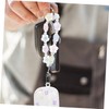 KOMBIUDA Earbuds Case Cover with Beaded Chain TPU Protective Shell
