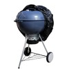 Speedwellstar Round Waterproof BBQ Cover Kettle Elasticated Hem Barbecue Heavy