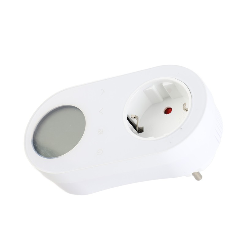 Digital Thermostat Outlet Plug 16A Outlet Socket Temperature Controller 5+1+1