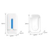 WiFi Wireless Doorbell, Waterproof Wall Plug-in Cordless Door Chime Kit