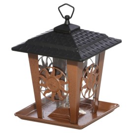Perky Pet 370 Sun and Star Lantern Feeder 35 lb Capacity Metal;