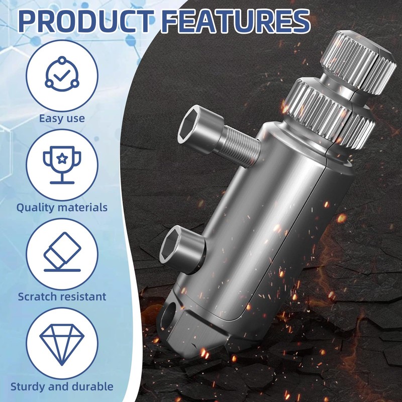 Screw Extractor, Screw Extractor for Removing Pipe Breakage Screws, Left