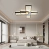 Dimmable with Remote Control LED Ceiling Light 3000K-7000K Flush Mount