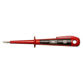 H + H Werkzeug 45400 Euro Tester/Voltage Tester/Phase Tester up to 250 V GS Tested According to VDE 0680 Made in Germany, Red/Black, 150 mm, 45400 VDE