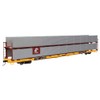 Walthers Mainline 910-8109 HO Scale 89' Flatcar w/Bi-Level Shielded Auto