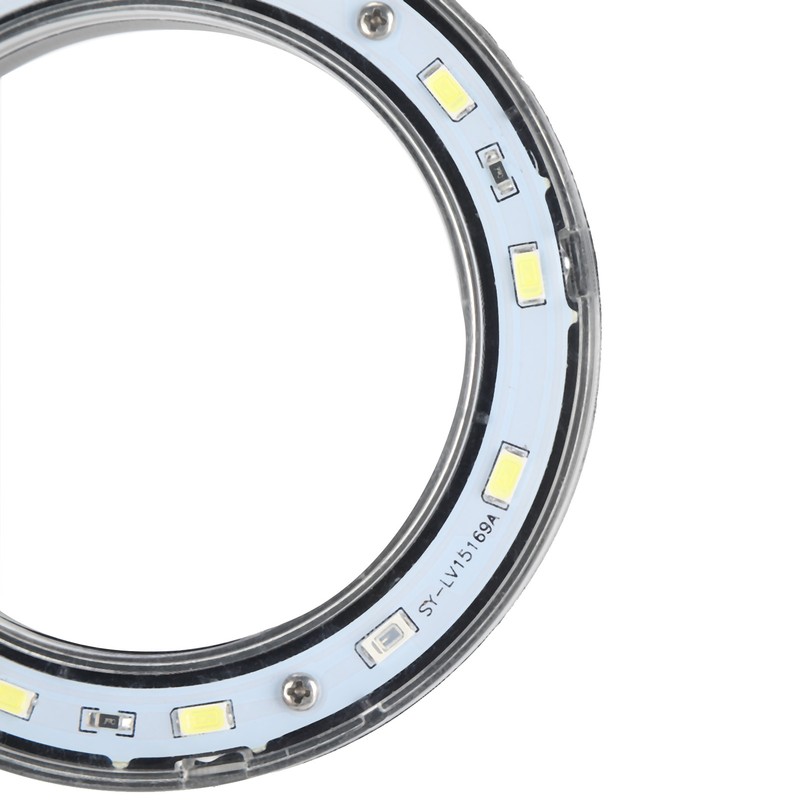 110‑240V Waterproof Aquarium Ring Clip Lamp LED Fish Tank Light