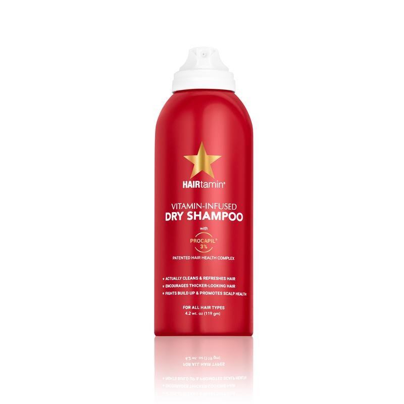 HAIRtamin Peptide Dry Shampoo - Lightweight Hair Care Solution for