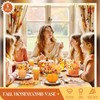 NICROHOME EUR Fall Decoration, 4 PCS Honeycomb Paper Vase Set