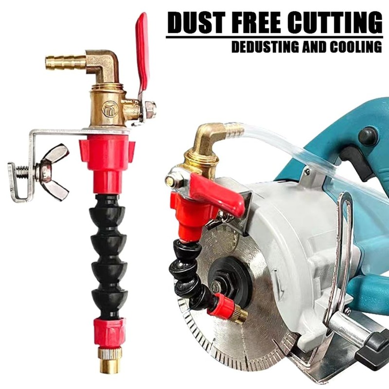 Aswalling Dust Collector Water System Dust Removal Nozzle Dustproof Marble