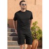 Fastkoala Men's Tracksuit Outfit Set Two Piece Round Neck Suits
