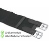 Saddle Girth Short Cotton – Black, 40 cm