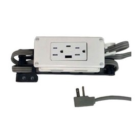 USB-A + USB-C Combo Drawer Outlet Charging Docking Station Ultra High Speed Low Profile