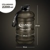 Water Gallon Black – Matt 2200 ml