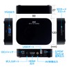 Sanwa Direct 400-MEDI022 Media Player USB/SD HDMI/AV/VGA MP4 Remote Control