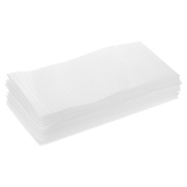 MECCANIXITY Foam Packing Pouches, 60 Pack 6 Inch x 8 Inch Wrap Bubble Pouches Cushion Foam Packing Supplies Packing sleeves White for Dishes Furniture Glasses Cups Moving Storage
