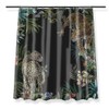 Obal Shower Curtain, Bathroom Curtain - Washable, Waterproof, Anti-Mildew Polyester