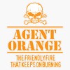 HOF Trading Agent Orange Vinyl Sticker Waterproof Decal Laptop Wall