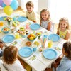 AnyDesign 50Pcs Lemon Paper Guest Napkins Yellow Citrus Fruit Disposable