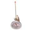 iplusmile 1pc Stainless Steel Dial Thermometer Barbecue Food Thermometer for