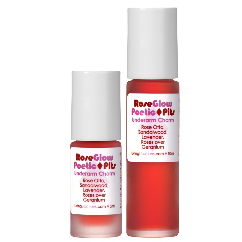 Living Libations Rose Glow Poetic Pits, 1.25ml Tiny Traveller