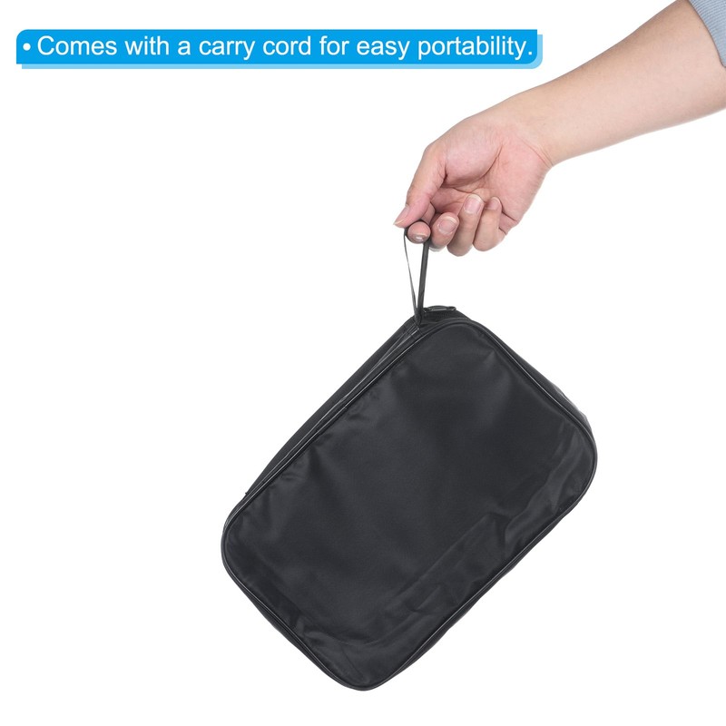 PATIKIL 11" x 7" Ping Pong Paddle Case, Table Tennis
