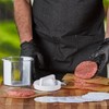 Hamburger Press Patty Maker, 12-Piece Non Stick 8-Layer Plastic Disc