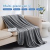 MR&HM Cooling Blanket Throw, Breathable Summer Blanket for Hot Sleepers,