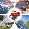 ELFCULB XT90 Solar Cable,10AWG 2FT XT90 Female to Solar Panel